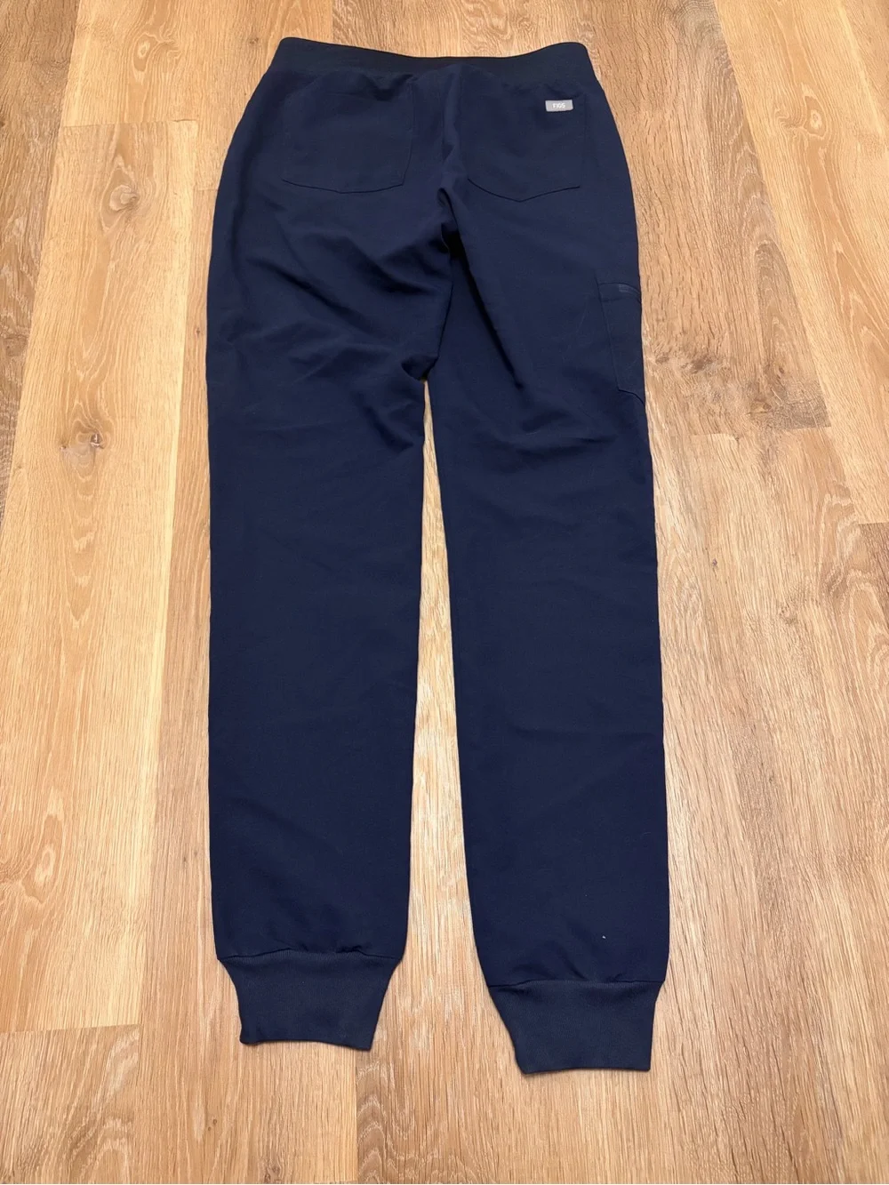 FIGS Zamora Women’s Navy Jogger Scrub Pants XS/T Zip Pocket Technical